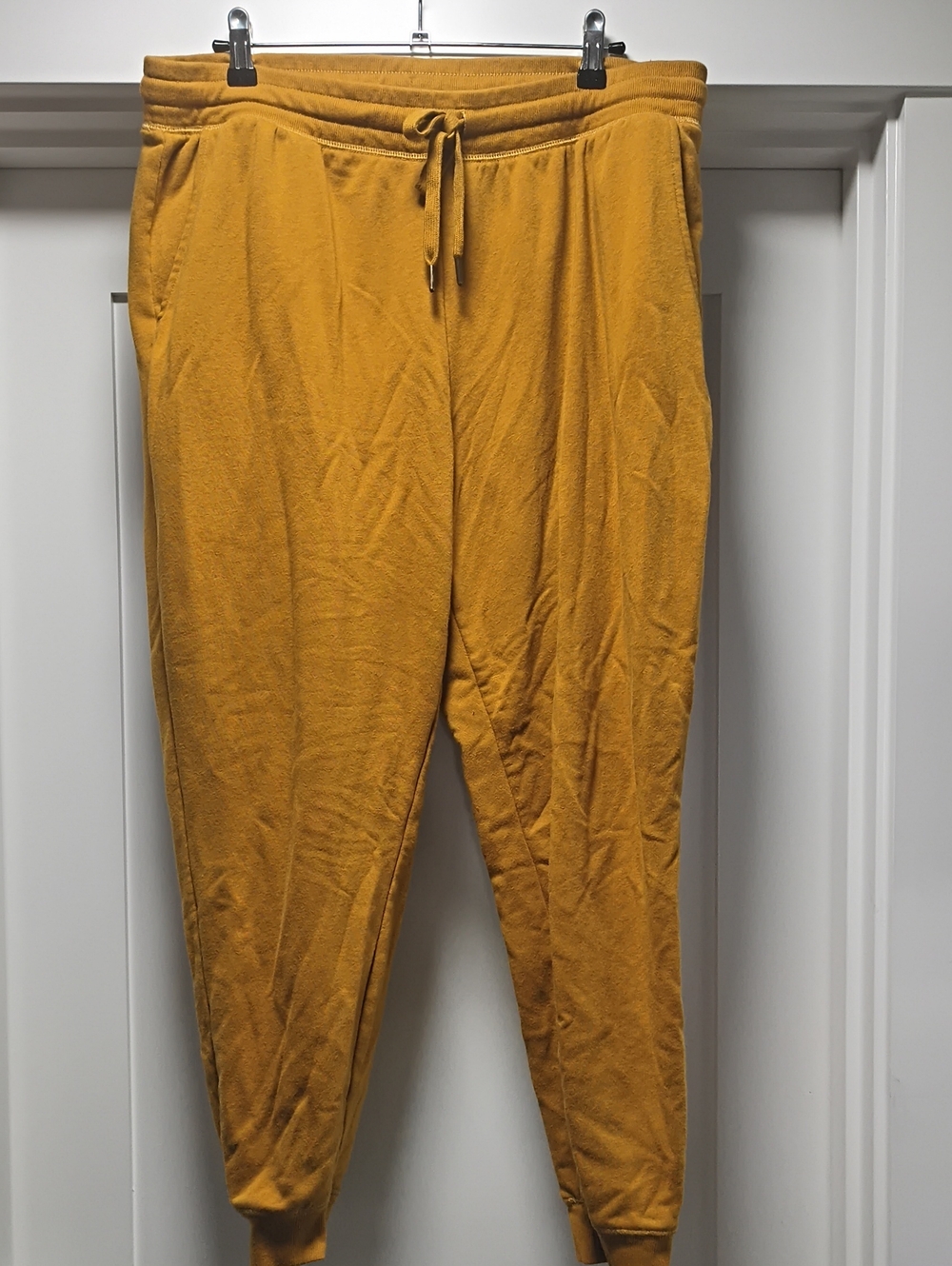 Old Navy Men's Mustard Yellow Drawstring Joggers